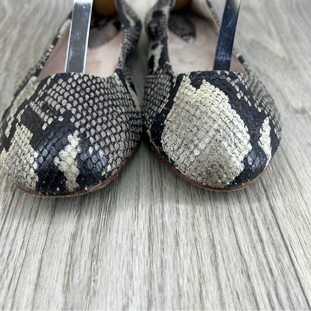 Bloch Ballet Snakeskin Patterned Flats - Picture 3 of 10